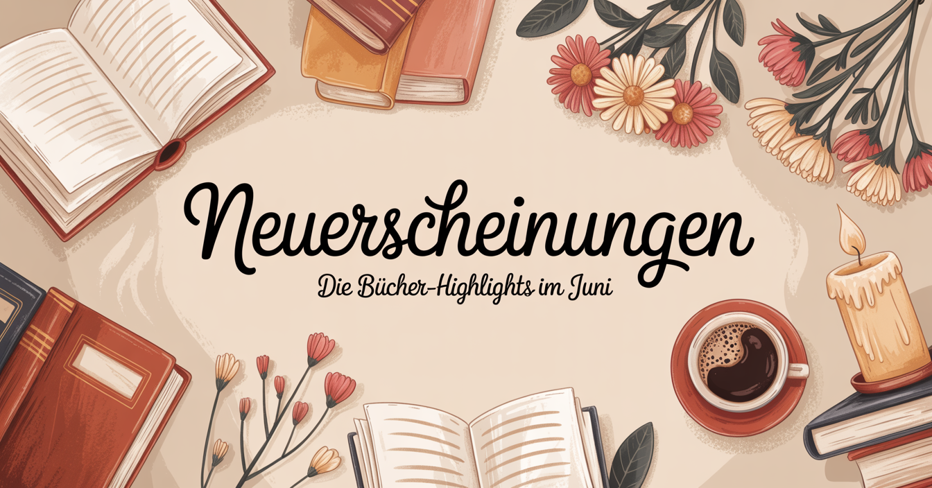 Juni-Neuerscheinungen 2026: 13 Bücher, auf die ich mich riesig freue