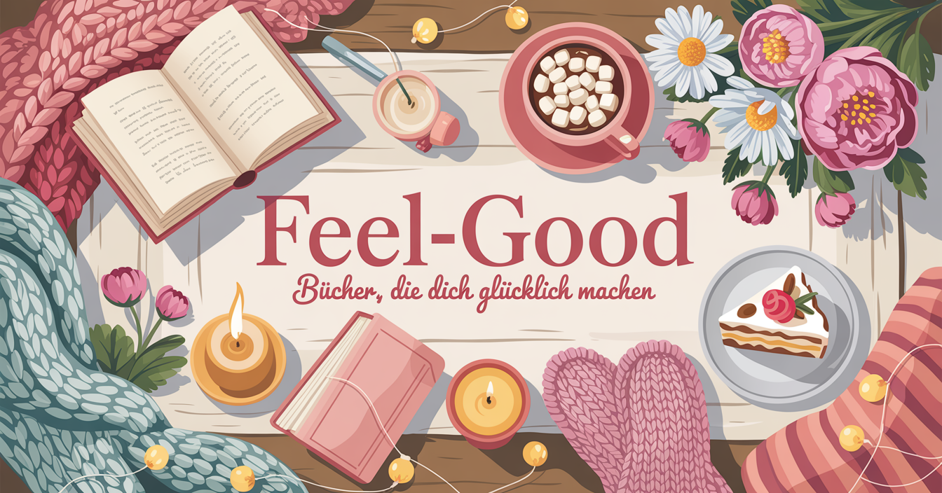 Feel-Good Romane: Bücher, die dich glücklich machen