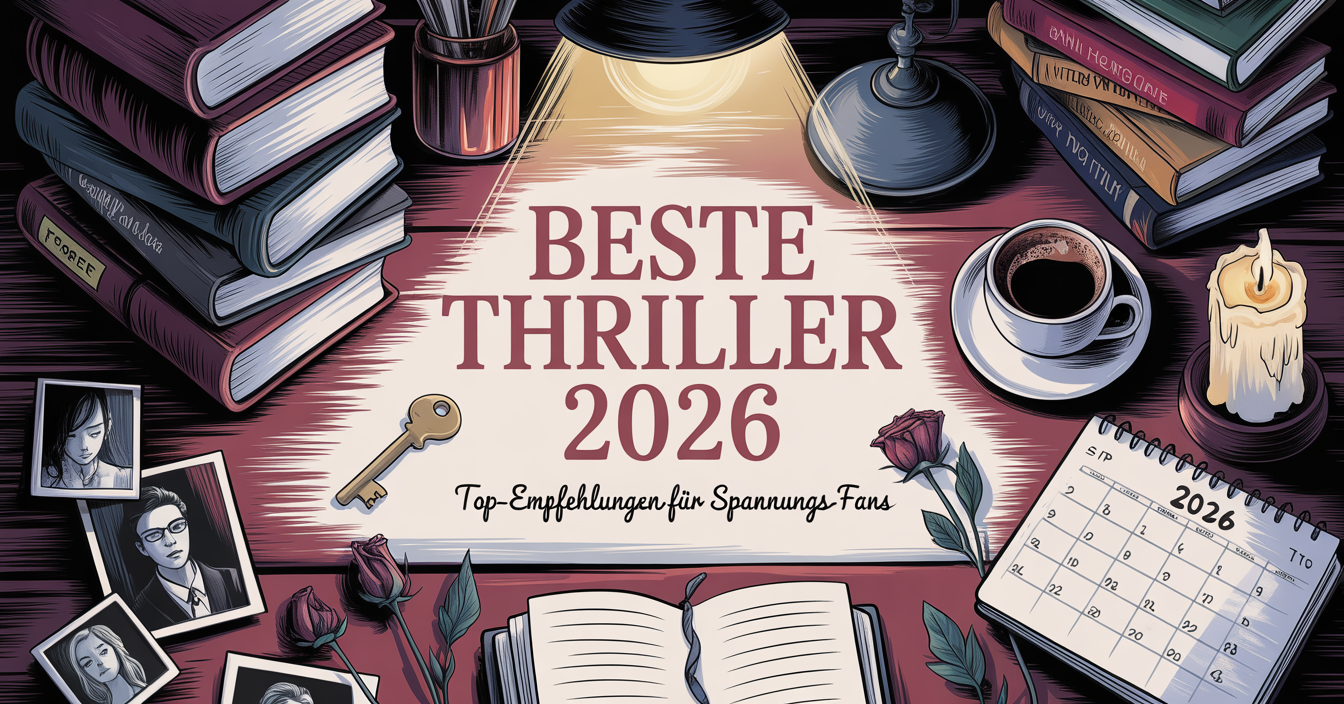 Die besten Thriller 2026: Top-Empfehlungen für Spannungs-Fans