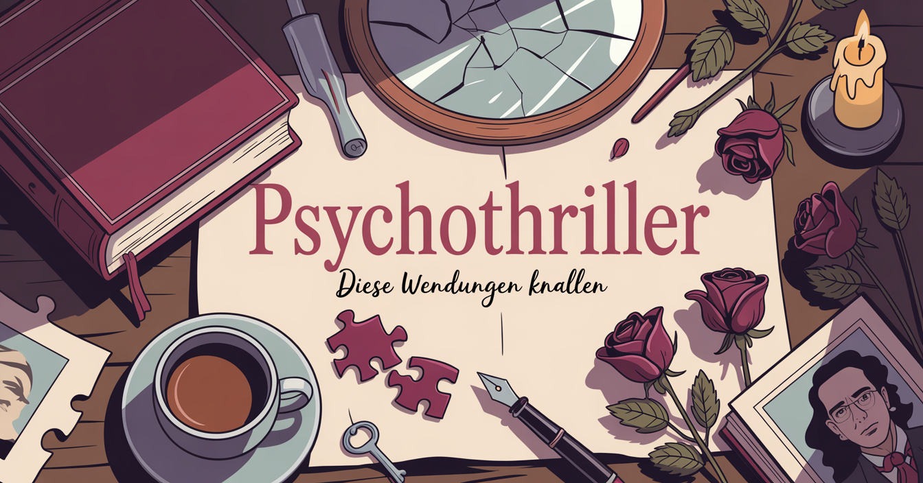 Psychothriller mit Twist: Diese Wendungen knallen