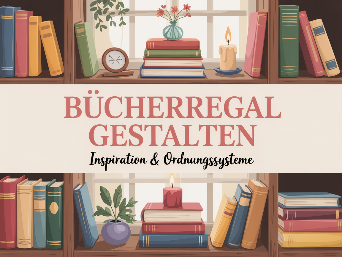 Bücherregal selbst gestalten: Inspiration & Ordnungssysteme