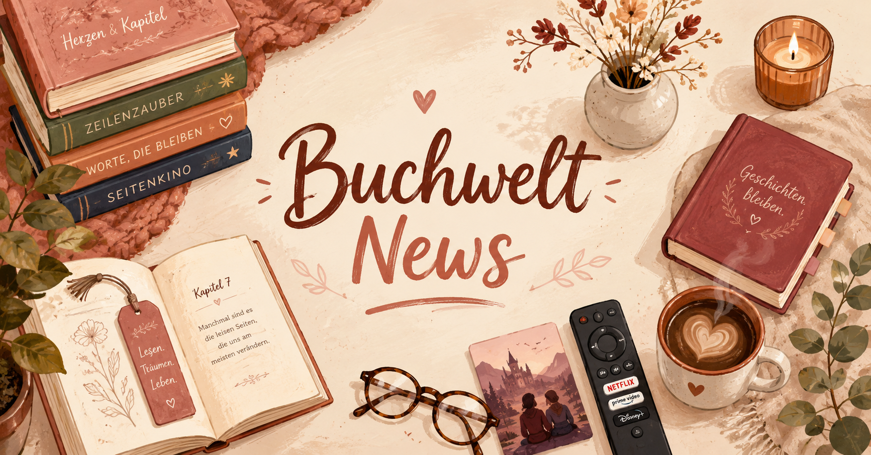 Fitzek, Netflix und ein Thriller mit Videokassetten: Deine Buch-News der Woche