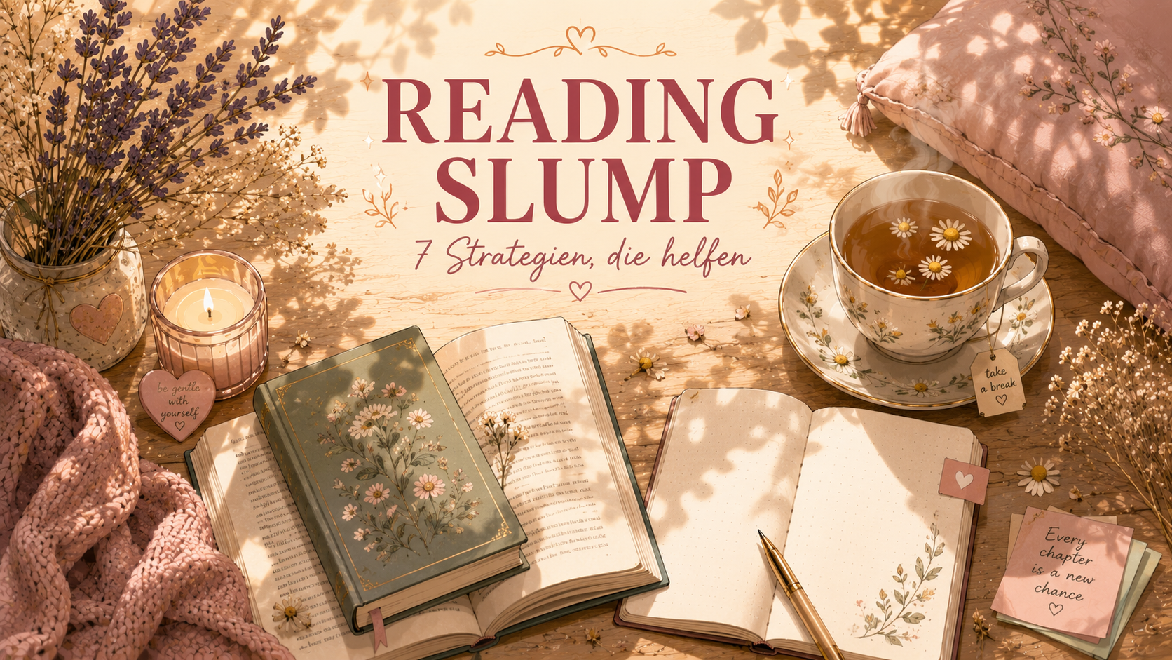 Reading Slump adé: Diese 7 Tricks bringen deine Lese-Lust zurück